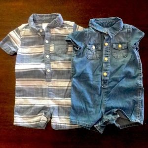 Gap & Gymboree Baby Boy One Piece Lot 2